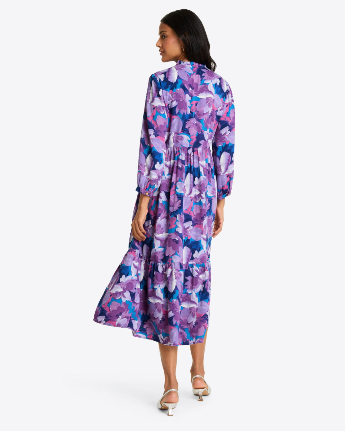 Katie Midi Dress | Women's Casual Dresses Purple - Draper James