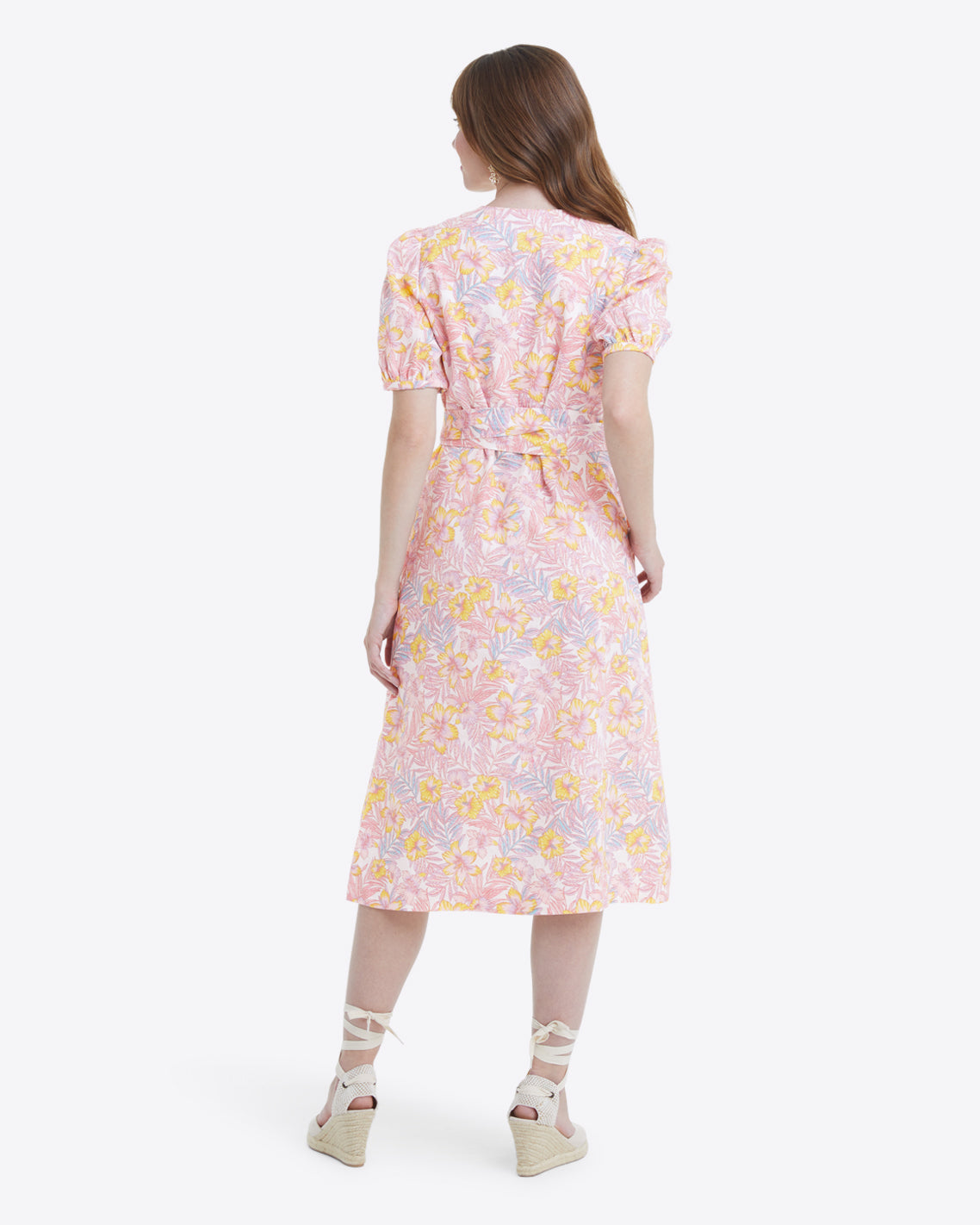 Rhonda Wrap Dress in Lily Floral Lily Floral - Draper James