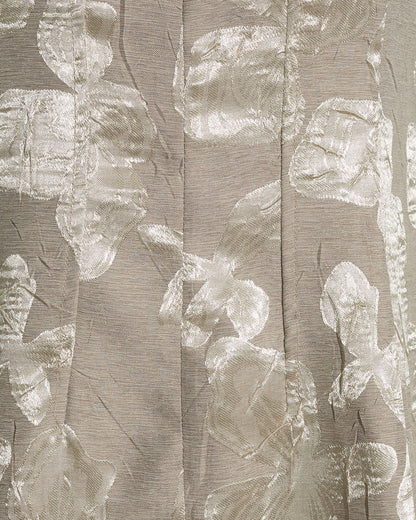 Delia Midi Dress in Jacquard Gold - Draper James
