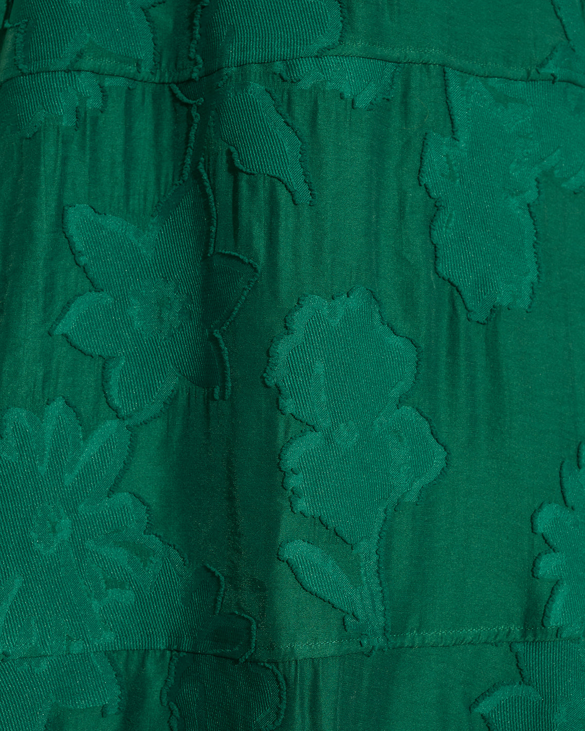 Elliston Midi Dress in Jacquard Green - Draper James