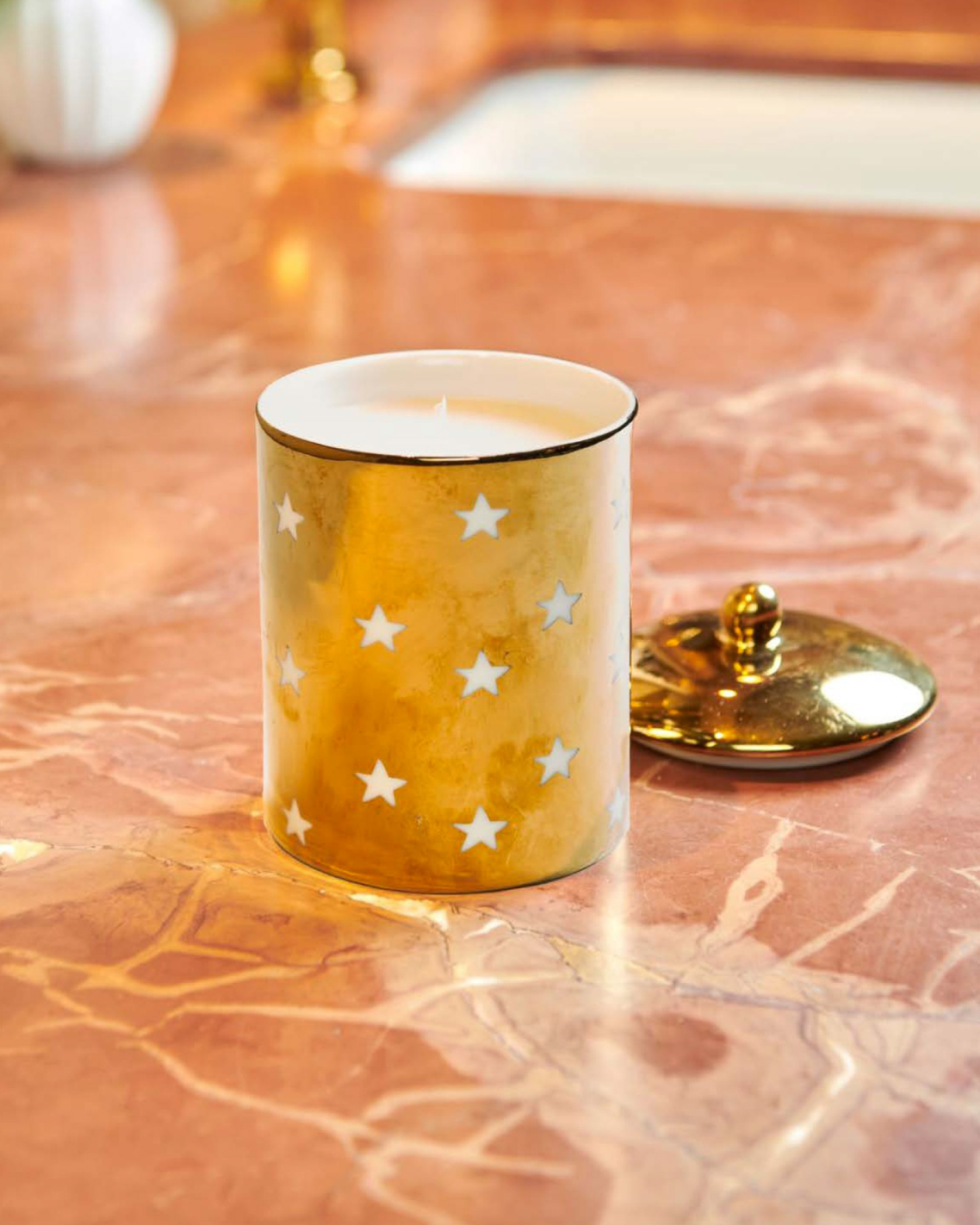 Winter Pine Candle Gold - Draper James