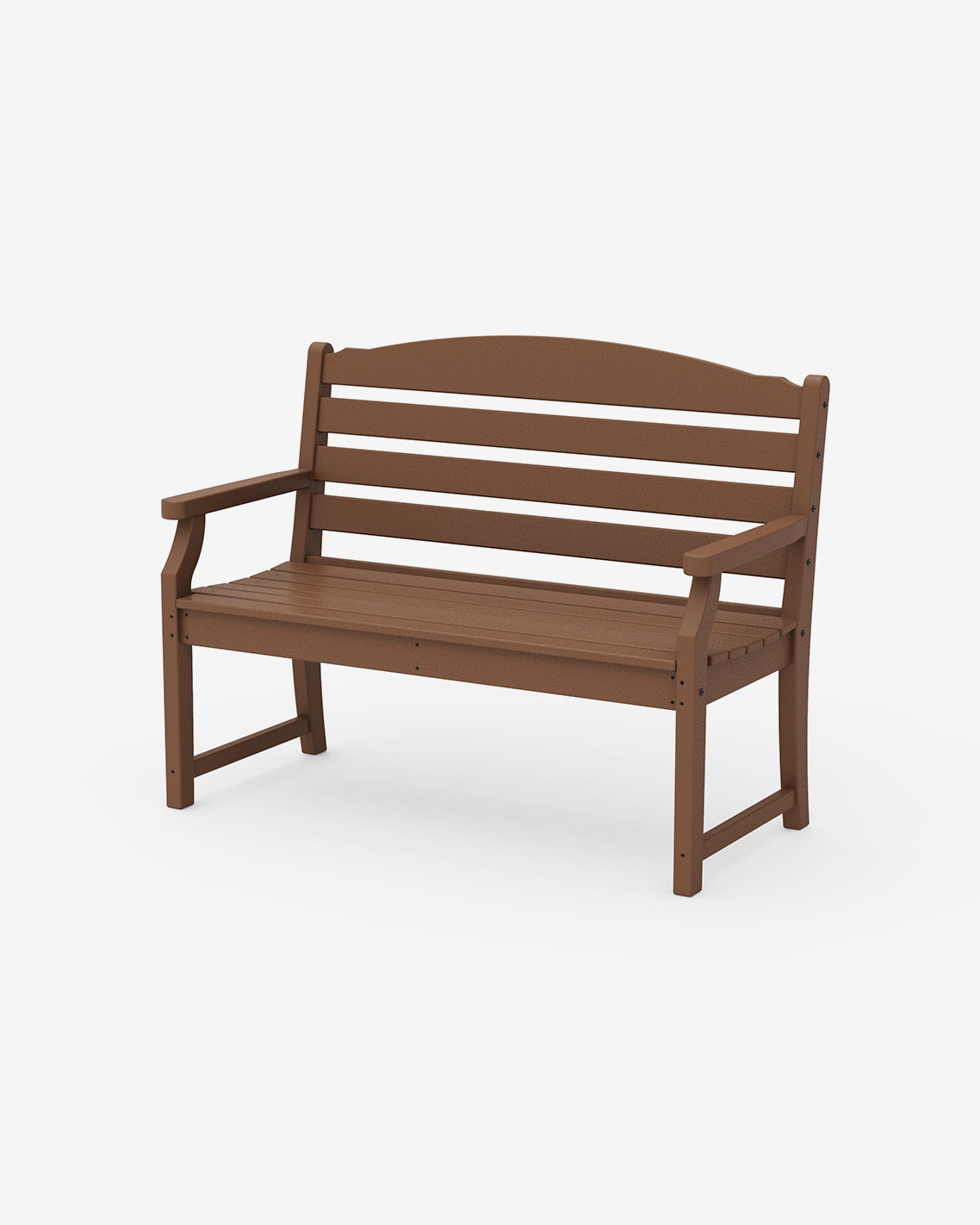 Savannah 48" Bench in Navy Teak - Draper James