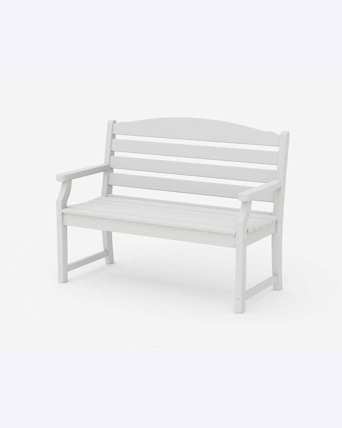 Savannah 48" Bench in Natural White - Draper James