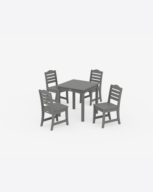Savannah Kids 5-Piece Dining Set in Navy Slate Grey - Draper James