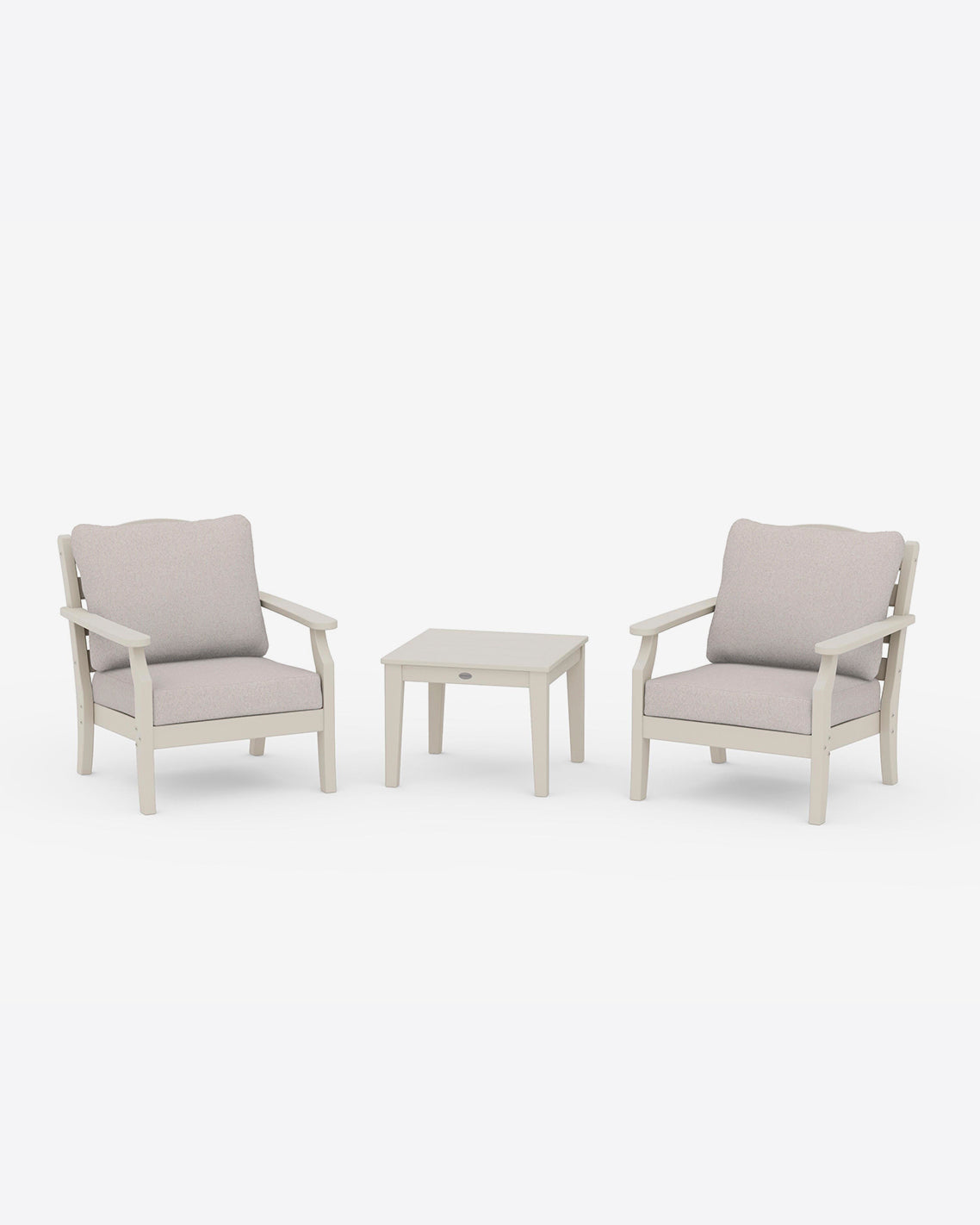 Savannah 3-Piece Deep Seating Set in Natural Sand - Draper James