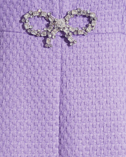Long-Sleeve Sadie Shift Dress in Lilac Lilac Breeze - Draper James