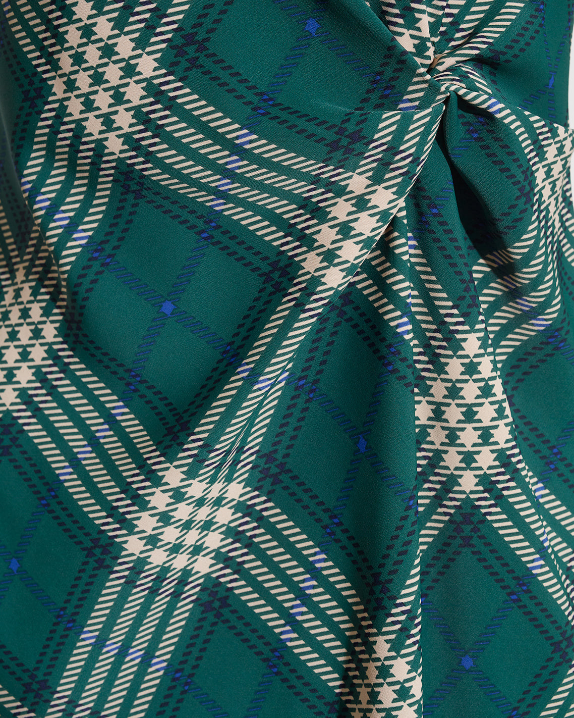 Every Mini Dress in Plaid Green Multi - Draper James