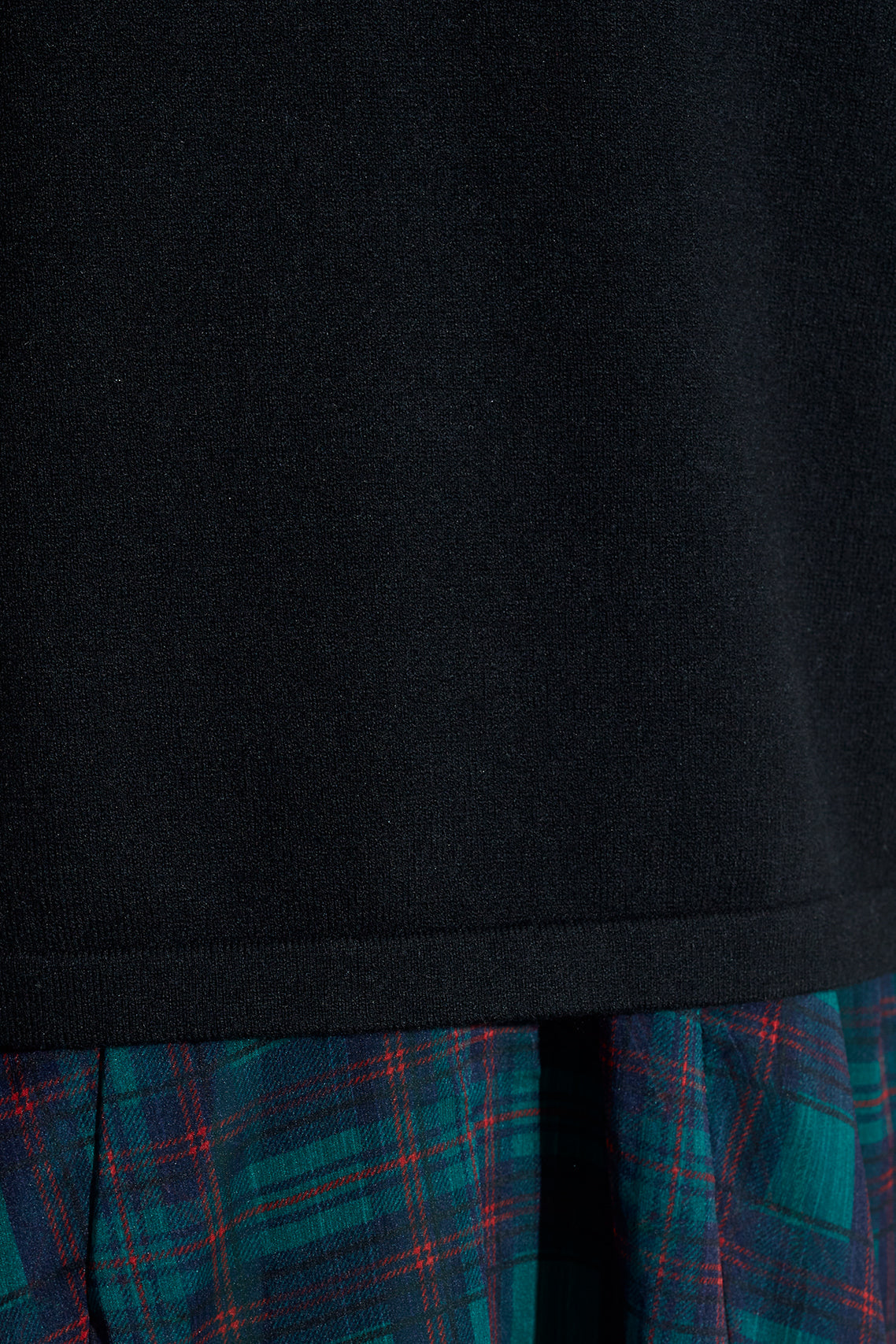 Elliot Sweater Dress in Evergreen Tartan Evergreen Tartan - Draper James