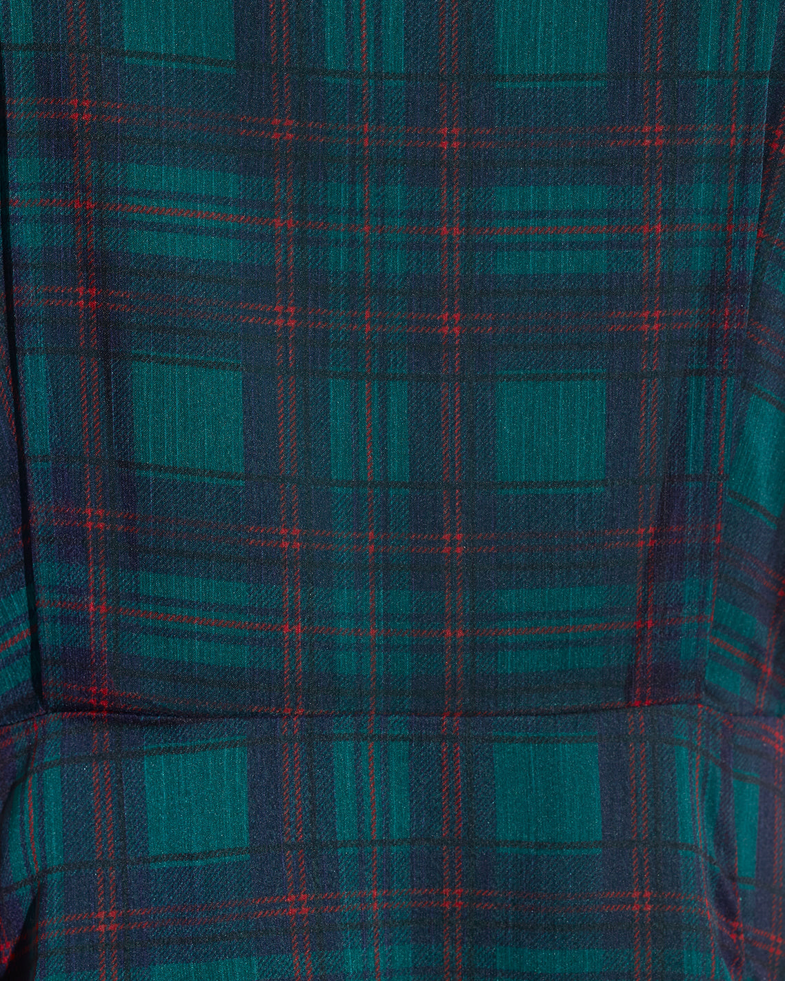 Elliot Sweater Dress in Evergreen Tartan Evergreen Tartan - Draper James