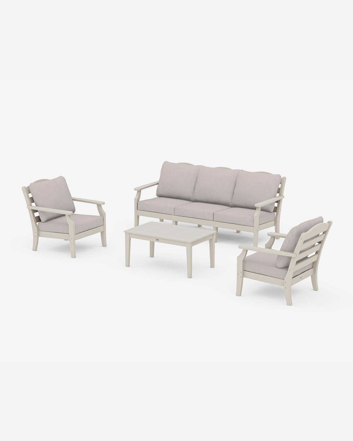 Savannah 4-Piece Deep Seating Set with Sofa – Original Sand - Draper James
