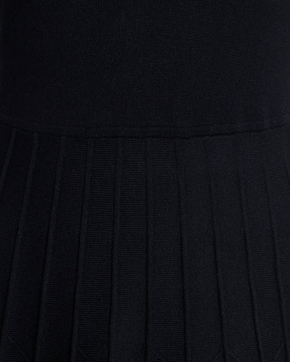 Collared Midi Dress Black - Draper James